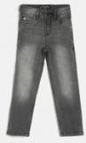 Allen Solly Junior Grey Regular Fit Mid Rise Clean Look Jeans Boys