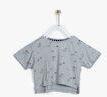 Allen Solly Junior Grey Slim Fit T Shirt Girls