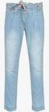 Allen Solly Junior Light Blue Regular Fit Jeans girls