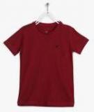 Allen Solly Junior Maroon T Shirt Boys