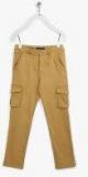 Allen Solly Junior Mustard Slim Fit Trouser Boys