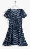 Allen Solly Junior Navy Blue Dress Girls