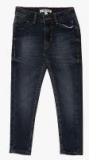 Allen Solly Junior Navy Blue Regular Fit Mid Rise Clean Look Jeans Girls