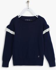 Allen Solly Junior Navy Blue Sweater girls