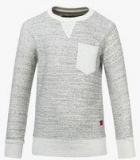 Allen Solly Junior Off White Sweatshirt Boys