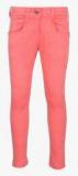 Allen Solly Junior Pink Jeans Girls