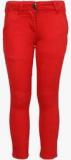 Allen Solly Junior Red Trouser girls