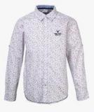 Allen Solly Junior White Casual Shirt boys