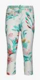 Allen Solly Junior White Regular Fit Trouser girls