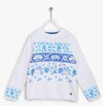 Allen Solly Junior White Sweatshirt Girls