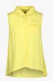 Allen Solly Junior Yellow Casual Top Girls