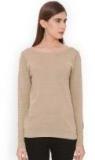 Allen Solly Woman Beige Solid Top women