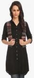 Alom Black Printed Tunic women