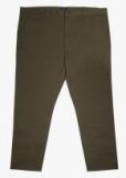 Altomoda By Pantaloons Olive Solid Trousers Women