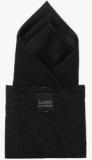 Alvaro Castagnino Black Pocket Square Men