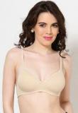 Amante Beige T Shirt Bra Women