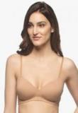 Amante Nude Solid Padded T Shirt Bra women