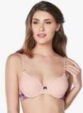 Amante Pink Solid Padded Bra women