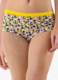 Amante Yellow Printed Boyshorts Women