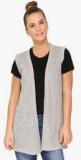 Amari West Grey Solid Shrug women