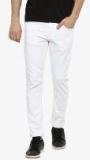 American Crew White Straight Fit Mid Rise Clean Look Jeans Men