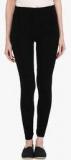 American-elm Black Solid Legging Women