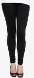 American-elm Black Solid Leggings women