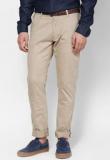 American Swan Beige Solid Chinos men