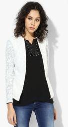 And Cream Printed Summer Jacket Women