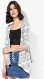 And Grey Printed Shrug Women