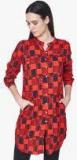 And Red Printed Tunic Women