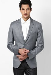 Andrew Hill Light Grey Color Blazers men