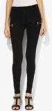 Antigravity Black Solid Jeggings women