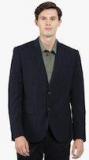 Antony Morato Navy Blue Regular Fit Single Breasted Ethnic Suit Men