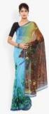 Aradhya Multicoloured Georgette Printed Saree Women