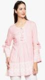 Arah Pink Printed Tunic women