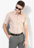 Arrow Beige Solid Regular Fit Formal Shirt men