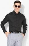 Arrow Black Printed Slim Fit Formal Shirt Men