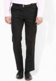 Arrow Black Regular Fit Formal Trouser Men