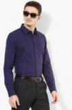 Arrow New York Purple Striped Slim Fit Formal Shirt men