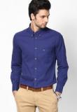 Arrow Sports Navy Blue Manhattan Fit Casual Shirt Men