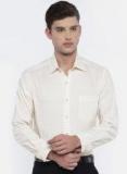 Arrow White & Orange Regular Fit Checked Casual Shirt men