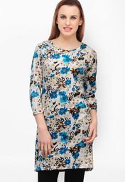 Aujjessa Multi Printed Tunic Women