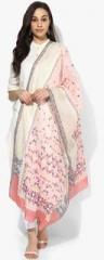 Aurelia Pink Printed Dupatta women