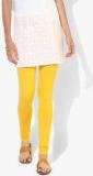 Aurelia Yellow Solid Churidar women