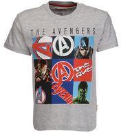 Avengers Grey Milange T Shirt Boys