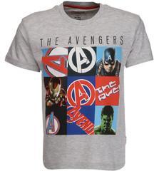 Avengers Grey Milange T Shirt boys