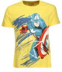 Avengers Yellow T Shirt boys