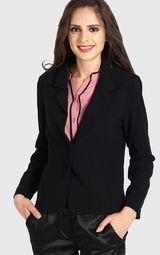 Avirate Black Solids Summer Jacket women