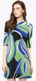 Avirate Multcoloured Coloured Printed Shift Dress Women